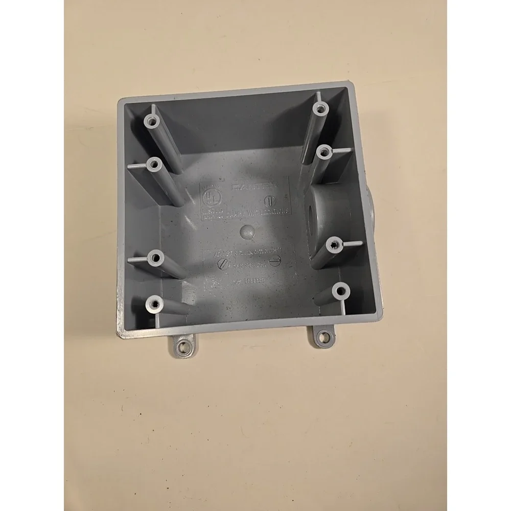 Cantex 5133380 Weatherproof Electrical Box,‎ 37.3 Cu In, Fse Box Type, 2 Gangs,